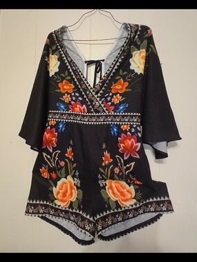 One Piece Shorts Romper